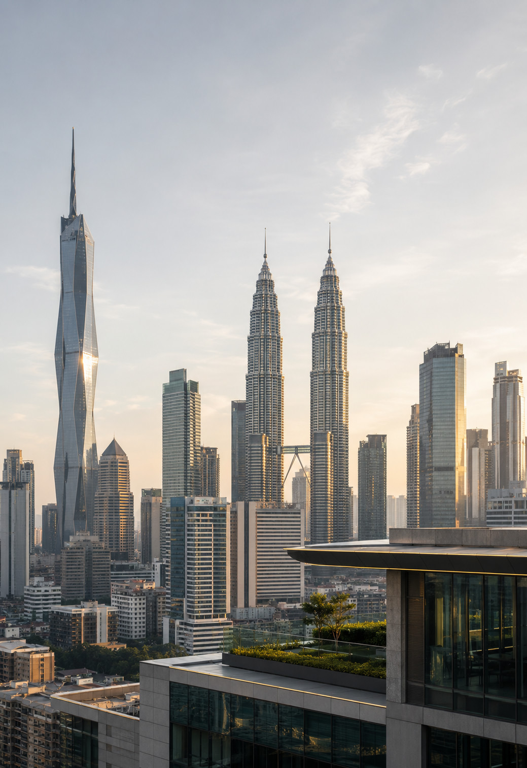 Kuala Lumpur corporate skyline